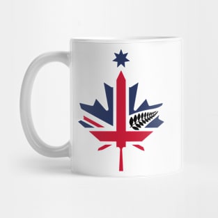 CANZUK Shield/Sword Design Mug